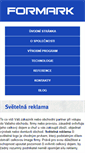 Mobile Screenshot of formark.cz